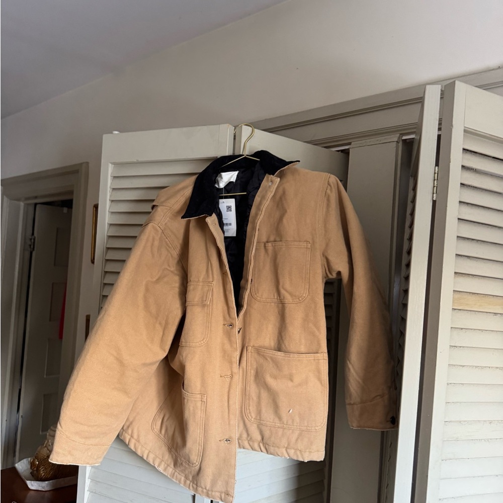 Oak and Fort NWT oversized size small barn jacket